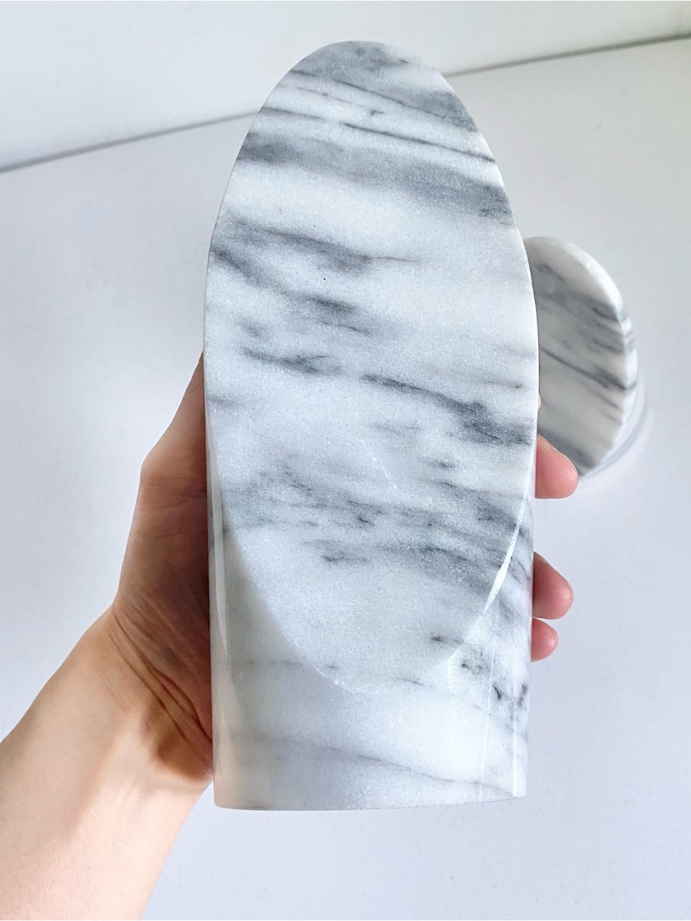 Marble Cylindrical Bookends - Picture 4 of 13